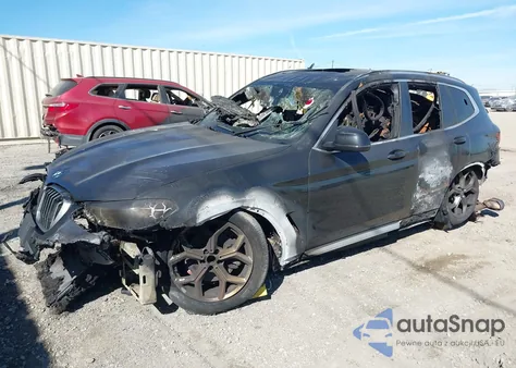 2023 BMW X3 Sdrive30I z USA, uszkodzony, nr VIN 5UX43DP08P9S92006